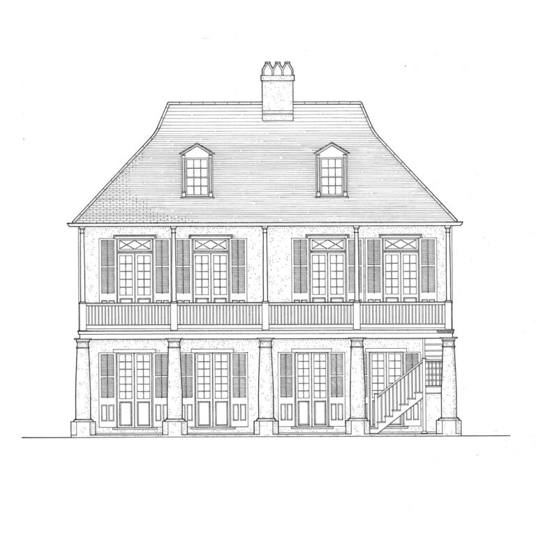 Spanish Custom House plan