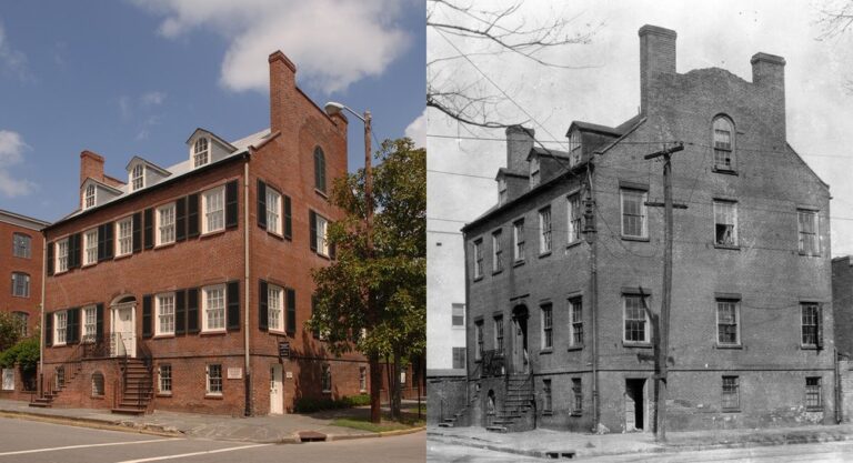 The Davenport House, outside view,