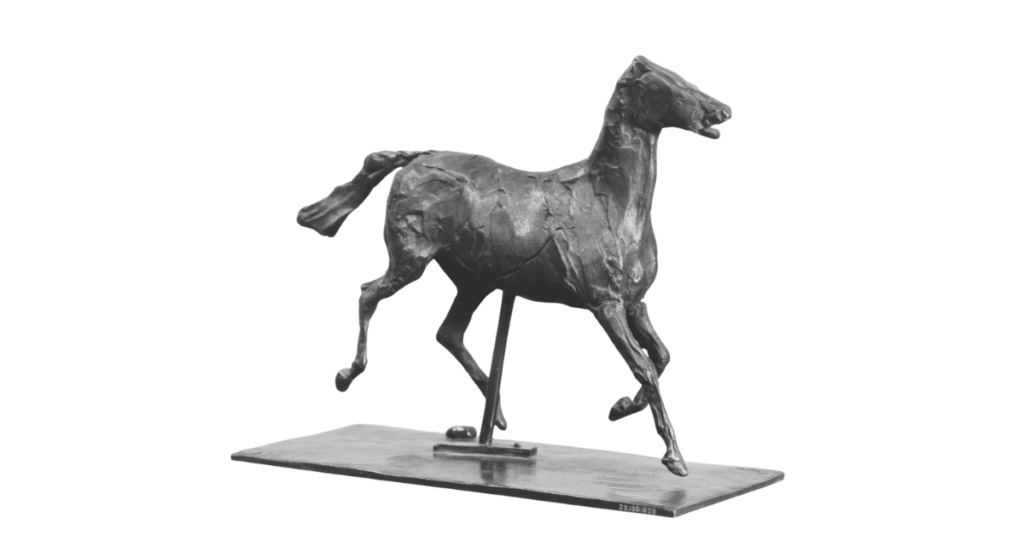 Edgar Degas Horse Sculpture